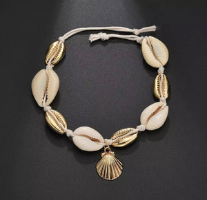 SEA SHELL ANKLET