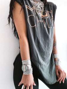 MOON CHILD VINTAGE FASHION TEE