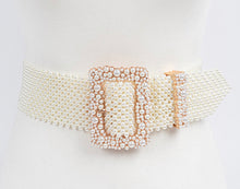 Load image into Gallery viewer, ROSE PEARL HANDMADE BELT
