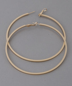 CLASSIC MATTE  HOOPS